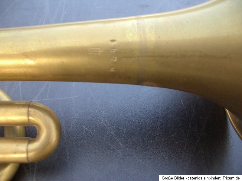No.570 Original Drehventil Trompete mit eingestanzter Nummer:  N 241